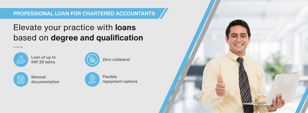 Professional Loan for Chartered Accountants